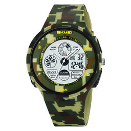 Часы наручные Skmei мужские электронные спортивные 2346green-camo