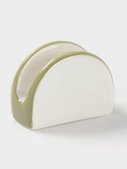 Салфетница Доляна «Зайка», доломит, 9.5×4.3×7 см, белая