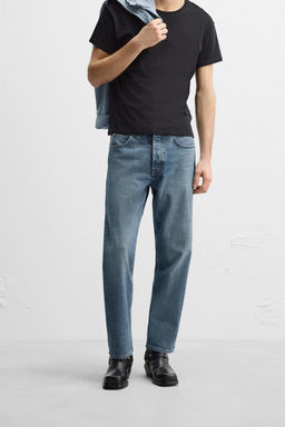 STRAIGHT-FIT REGULAR JEANS - Zara фото 7