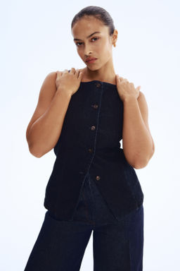 Chaleco sastre en denim - H&m фото 3