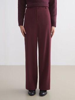 Standart Fit Geni? Pa?a Kad?n Pantolon