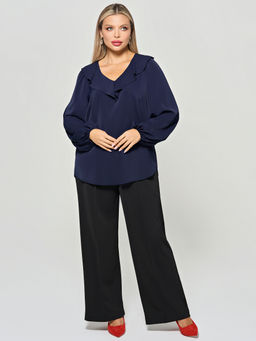 Блузка 0059-26 черничный