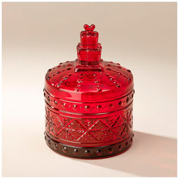 Емкость для хранения celebration red 9*9*12,5 см 355-355 355-355 /АРТИ-М/