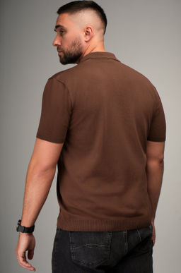 Мужская футболка-поло из вязаного трикотажа Happyfox - Happy fox фото 4