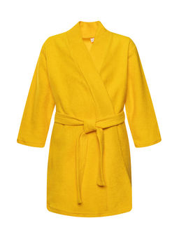 Халат детский желтый