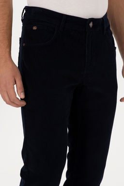 Erkek Lacivert Slim Fit Kanvas / Chino Pantolon - U.s. polo assn фото 11