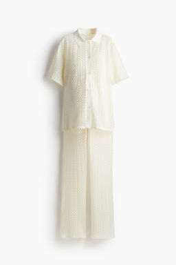 MAMA Conjunto de 2 piezas en punto de encaje - H&m фото 5