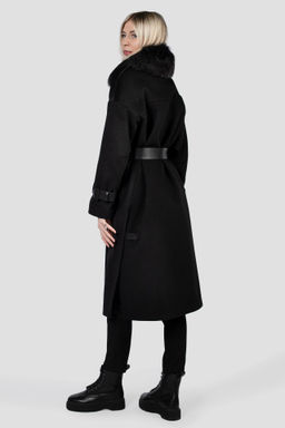 Мех натуральный (песец) Пальто утепленное Термофинн 100 г - El podio фото 5