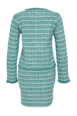 Mint Orgu Detayl? Yumusak Dokulu H?rka-Etek Triko Alt-Ust Tak?m TWOAW24AU00001