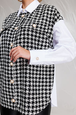 Рубашка KOKOdea 4.29-Р принт шанель  фото 8