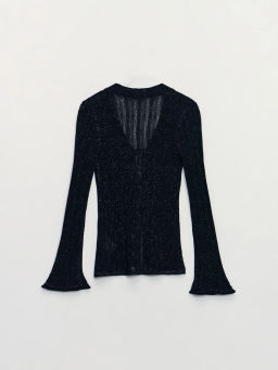 Джемпер на завязках с вискозой в составе / Zarina  фото 2