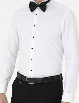 Beyaz Slim Fit Smokin G_mlek