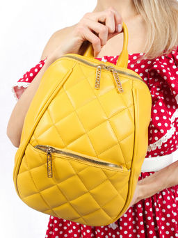 LACCOMA рюкзак Мэри-Ф826-желтый эко кожа хлопок