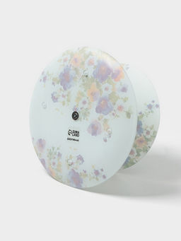 Фруктовница Доляна Букет незабудок, d=20/25 см, h=24 см, стекло, рисунок  фото 3