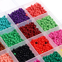 Набор для творчества Создай своё украшение, бисер, буквы, 24 вида