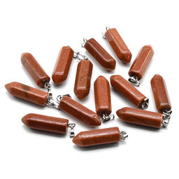 Кристалл - маятник из авантюрина 8*25мм.