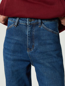 Женские Джинсы Утепленные WIDE LEG - Mossmore фото 30