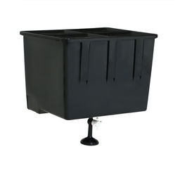 Бак для душа, 55 л, без ЭВН, пластиковый, чёрный