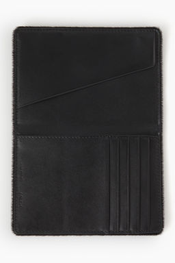 Portapasaporte de piel con detalle mullido - H&m фото 2
