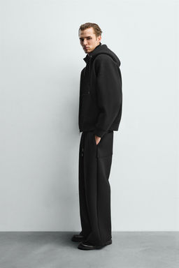 PANTAL?N JOGGER T?CNICO WIDE FIT / Negro - Zara фото 4