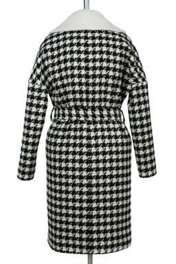 02-3166 Пальто женское утепленное (пояс) - El podio фото 16