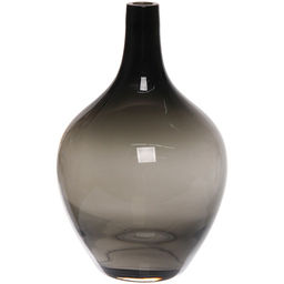 Ваза стеклянная "GREY GLASS" 18*28см