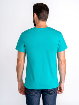 Футболка мужская короткий рукав GREG G146-RD-2011 (ментол)  фото 5