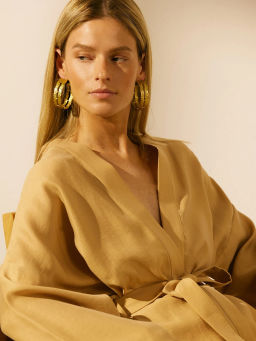 ЕМКА / Блузка с поясом