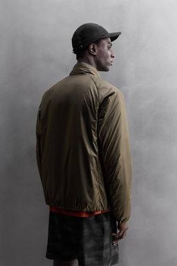 RUNNING FEATHER BLEND PUFFER JACKET