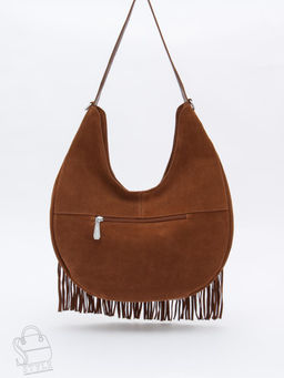 Сумка женская кожаная 5876P brown Polina&Eiterou