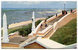 Открытка Горький (Нижний Новгород)  Лестница к Волге