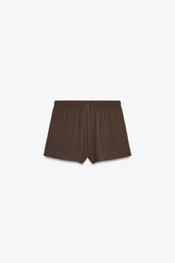 MINI SHORTS WITH DRAWSTRING - Zara фото 13