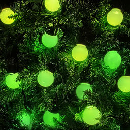 Электрогирлянда-Smart 6 м, 20 ламп, 10 режимов, USB, ИК пульт (цветная)