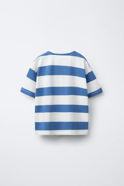 WIDE STRIPE T-SHIRT - Zara фото 2