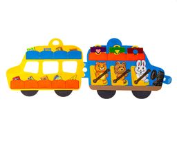 Развивающая книжка из фетра Едем в школу - Smiledecor фото 2