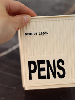 Подставка для канцелярских принадлежностей Simple 100%, white (11*9 см)