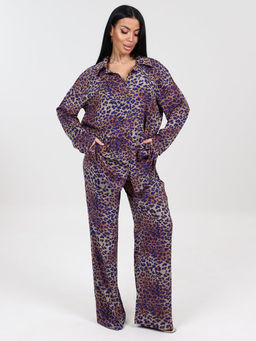 533 ЖЕНСКИЙ КОСТЮМ (брюки) (Синий) - А-дина фото 3