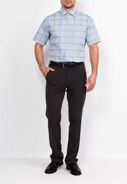 Сорочка мужская короткий рукав GREG 245/301/53/Z/1  фото 4