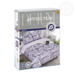 Постельное белье Шанс (поплин DE LUXE) 2,0 сп./Пододеяльник: 1 шт. - 215*175; Простыня: 1 шт. - 215*200; Наволочка: 2 шт. - 70*70; DE LUXE