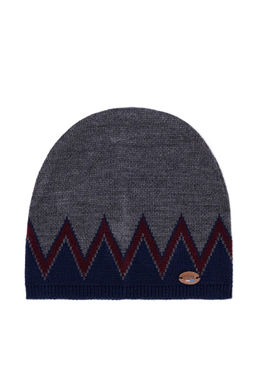 Берет для мальчика антрацитового цвета