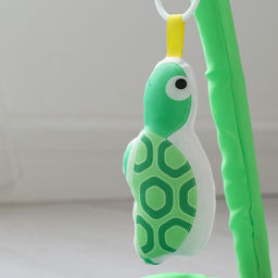 Развивающий коврик с дугами Лягушенок, 78х69 см, Крошка Я  фото 4