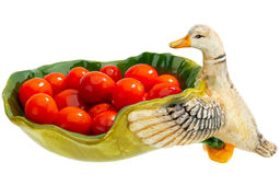 Блюдо сервировочное 200 мл 20,5*14*10 см "Уточка", керамика