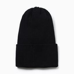 Шапка детская, чёрная, размер 48-52 (3-5 лет)