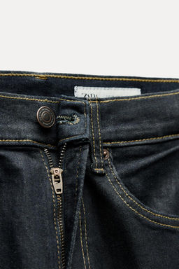 ZW COLLECTION BOOTCUT HIGH-WAIST CROPPED JEANS - Zara фото 10