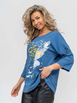 897 Футболка "Индиго"