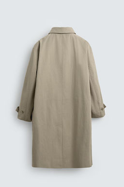 WATER-REPELLENT TRENCH COAT - Zara фото 18