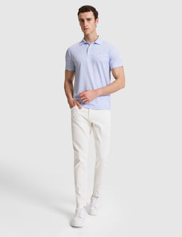 A__k Mavi Slim D__meli Fit Polo Yaka Ti__rt