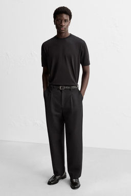 LEATHER PENNY STRAP LOAFERS