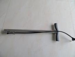 Насос для велосипеда напольный Krypton DQT-36, алюминиевый корпус, пластиковая ручка, размер 600х30мм, 577 см3. /уп 50/ - ГалеонТрейд фото 2