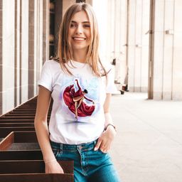 Эксклюзивная футболка Yana Pletneva упаковка плотный Zip пакет!